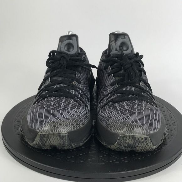 Nike KD 8 Black/Gray Keving Durant Basketball Shoes 768867-001 Youth Size 5Y - Picture 2 of 12